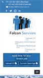 Mobile Screenshot of falconservices.in